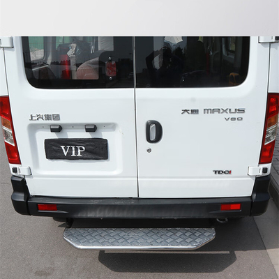 Placa de identificación del logotipo del marcador de vehículo plateado para SAIC Maxus V80