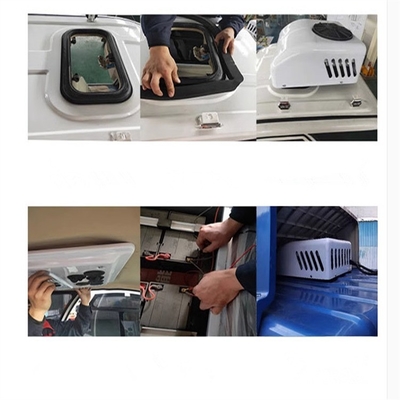Calentamiento y refrigeración eléctricos 12v 24v Automóvil Vehículo Camión Furgoneta Cabina Rooftop RV Tractor AC