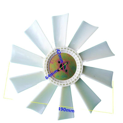 Año 2005- Partes de camiones QC480 Cuchillas de ventilador del motor OEM NO 1408500820000 para camiones ligeros
