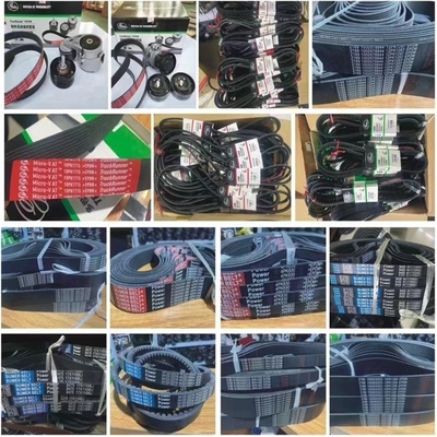 X250833 NO de la OE. Cinturones en V para automóviles Cinturón de ventilador y cinturón de cronometraje para motores