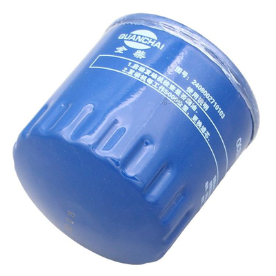 Filtro de aceite de tamaño estándar para QC480 Motor de camión de montaje de coches JAC OEM NO 2408002710103