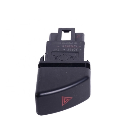 Interruptor de luz de emergencia de piezas de camión Foton 1B17837310066 Interruptor de alarma doble intermitente