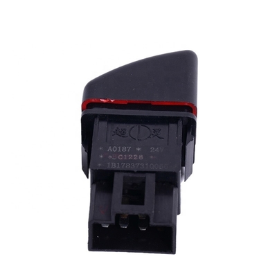 Interruptor de luz de emergencia de piezas de camión Foton 1B17837310066 Interruptor de alarma doble intermitente