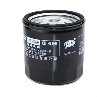 OE NO JX0806H Partes de camiones Filtro de aceite del motor para excavadoras YUCHAI YC55/60/65/75C