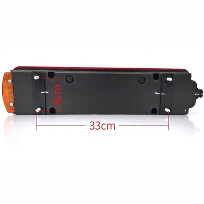 Howo Wg9719810012/Wg9719810011 Luz trasera de combinación roja para camiones y vehículos ABS
