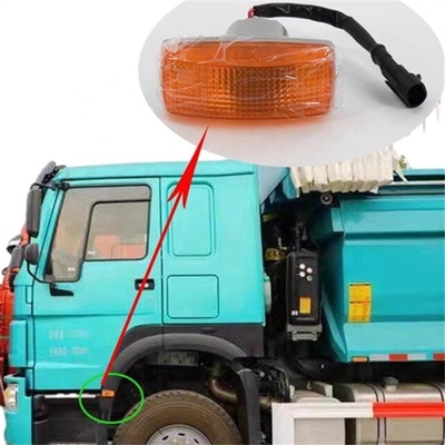 Modelo de camión Howo Howo Wg9925720013/Wg9925720014 Luz del indicador de giro del vehículo 12 meses