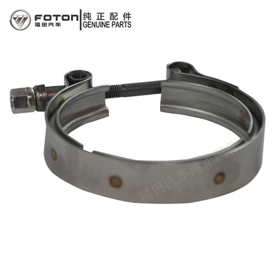 Clampada de engranaje de gusano de tubería ajustable para camión Foton ISF2.8/3.8 V-clampada de acero inoxidable