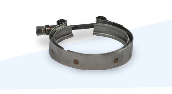 Clampada de engranaje de gusano de tubería ajustable para camión Foton ISF2.8/3.8 V-clampada de acero inoxidable