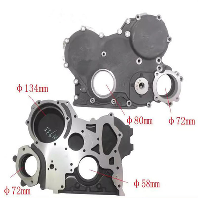 Compartimientos de camiones Cámara de engranajes de tiempo Para QC480 Material de acero OEM NO 2408001200500