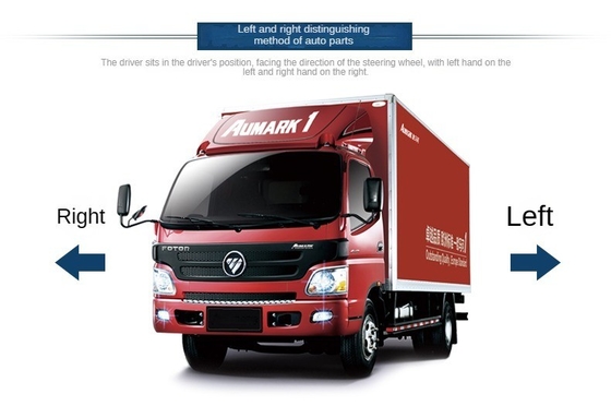 Tamaño estándar de la manija exterior izquierda de la puerta delantera para piezas de carrocería de camiones Foton 1B18061500036